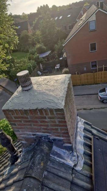 Schoorsteen renoveren in Waardenburg