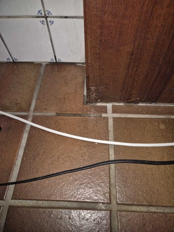 Lekkage bij extreme weersomstandigheden 