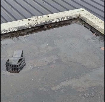 Waterafvoer plat dak