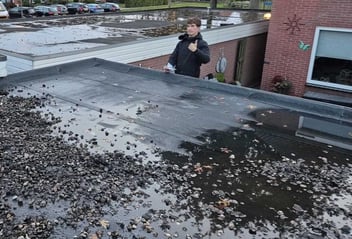 Kosten reparatie plat dak