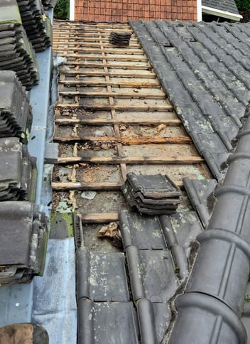 Lekkage bij een dakkapel