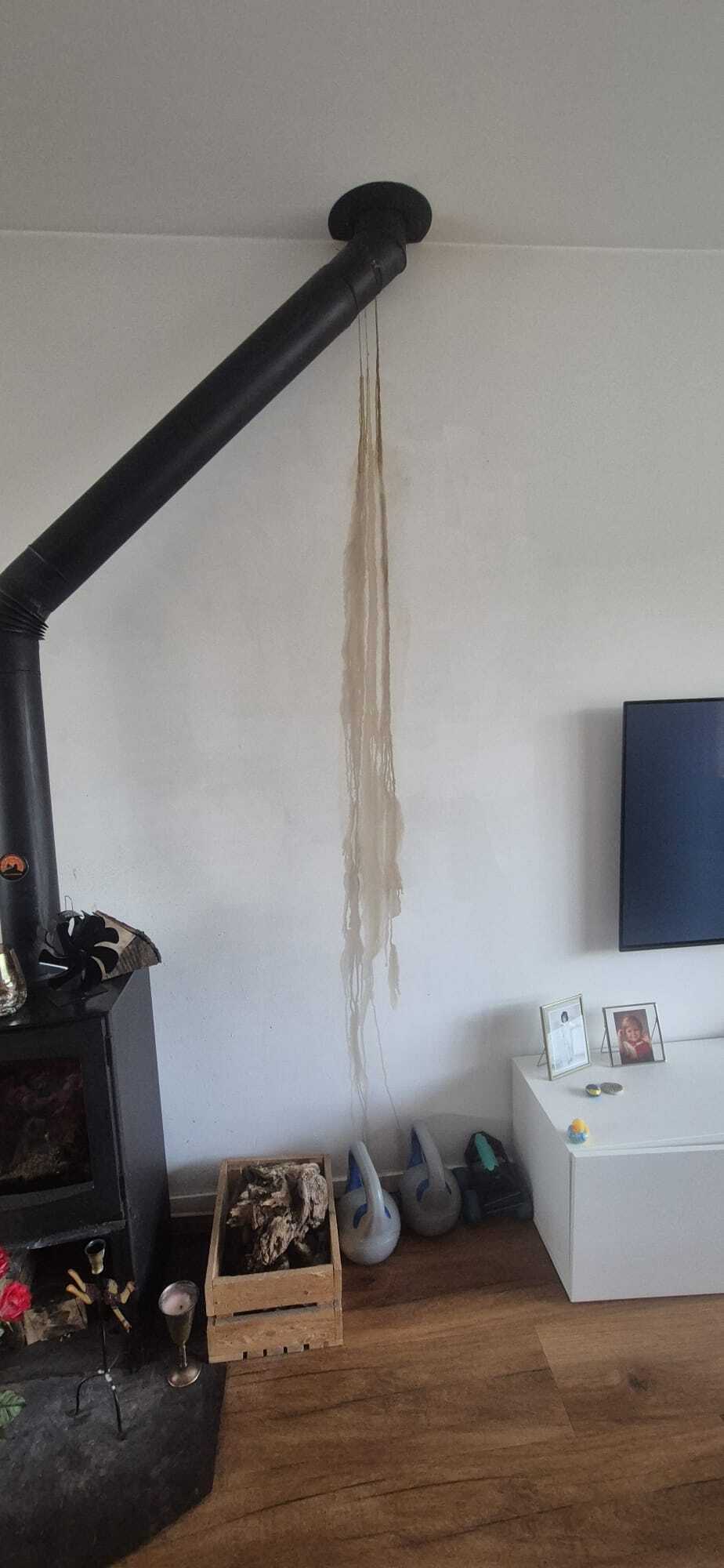 Lekkage uit schoorsteen