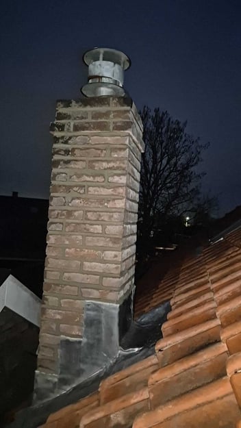 Schoorsteen renoveren in Bruchem