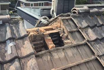 Vergunnning nodig om schoorsteen te verwijderen?