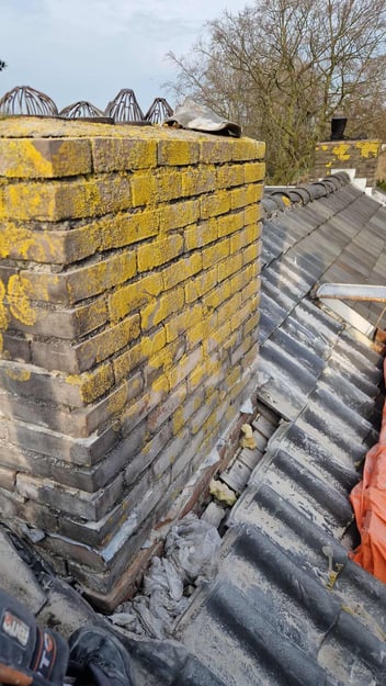 Schoorsteen renovatie in Beuningen