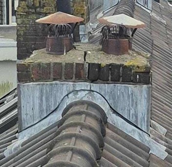 Schoorsteen renovatie in Ede