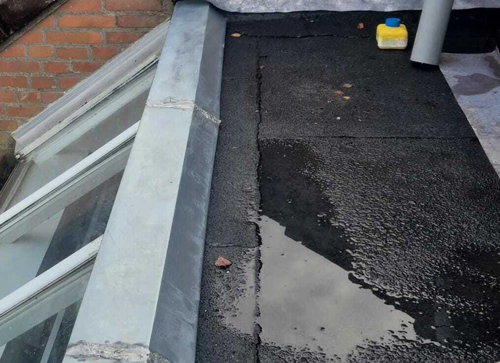 Oude dakreparaties als oorzaak van nieuwe problemen
