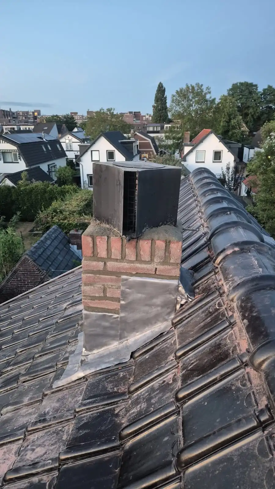 Schoorsteen renoveren in Alem