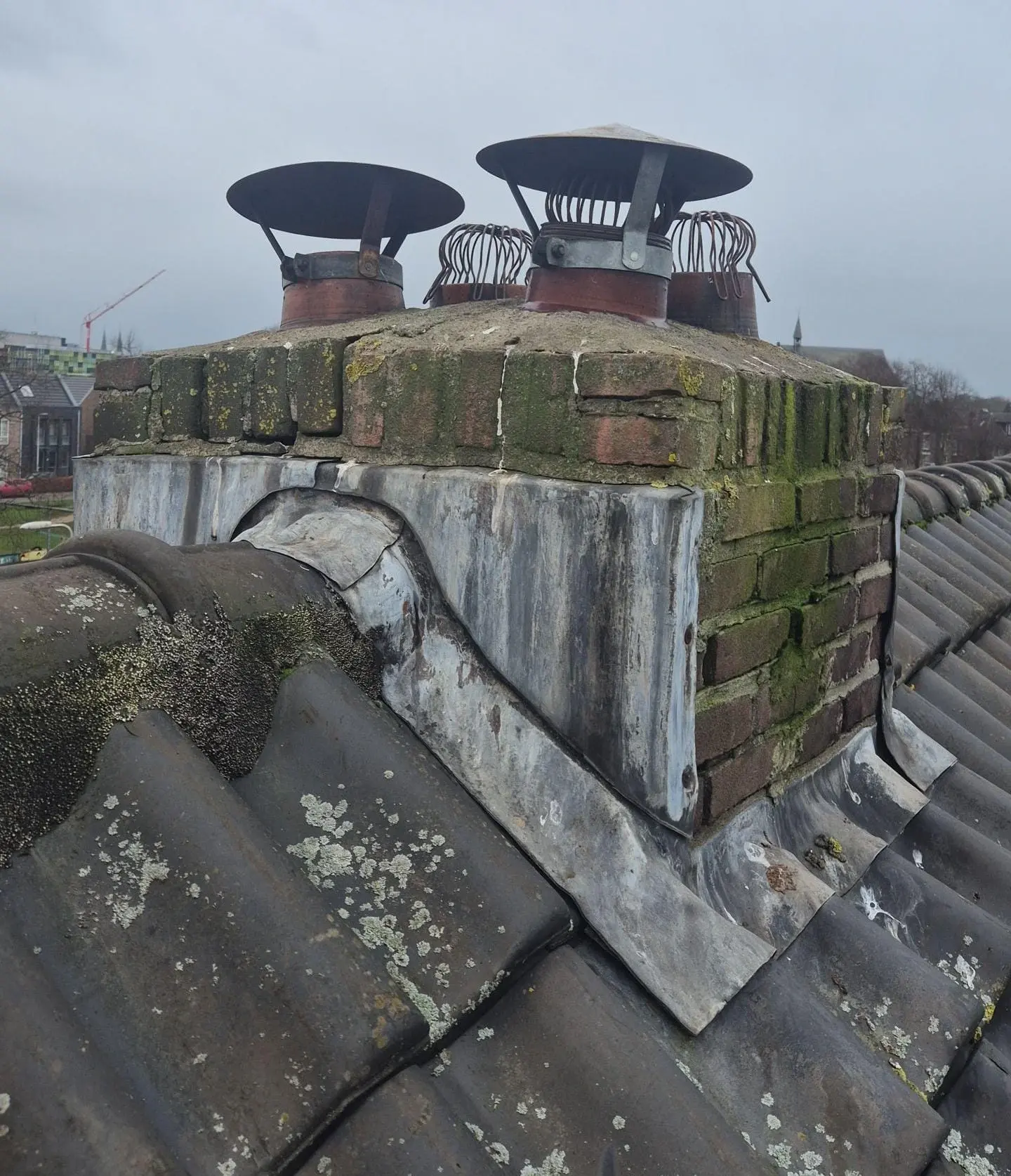 Schoorsteen renoveren in Nederhemert