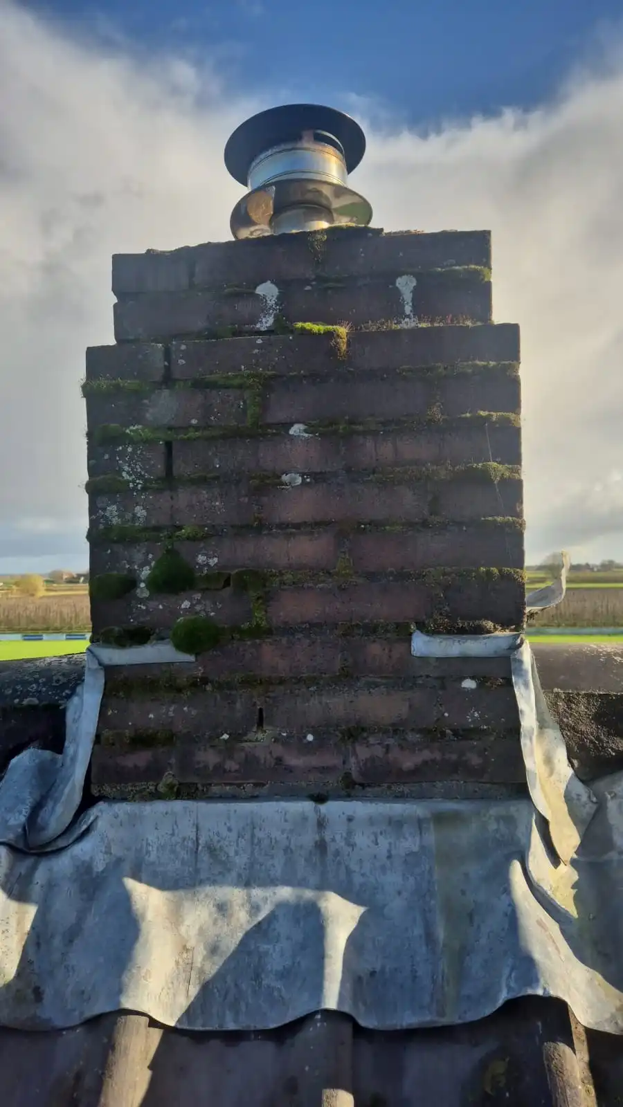 Schoorsteen renoveren in Zetten