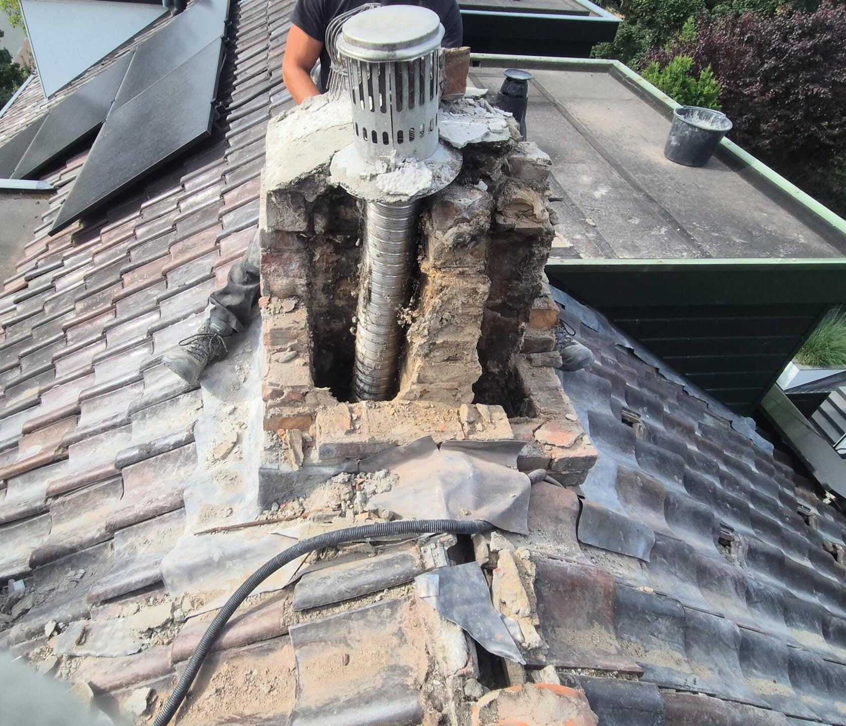 Schoorsteen verwijderen of afdoppen?