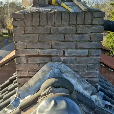 Schoorsteen renovatie in Den Bosch